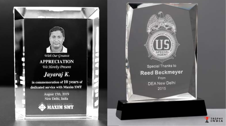 Crystal Trophy Manufacturers in India Celebrating Success with Elegance - TrophyIndia