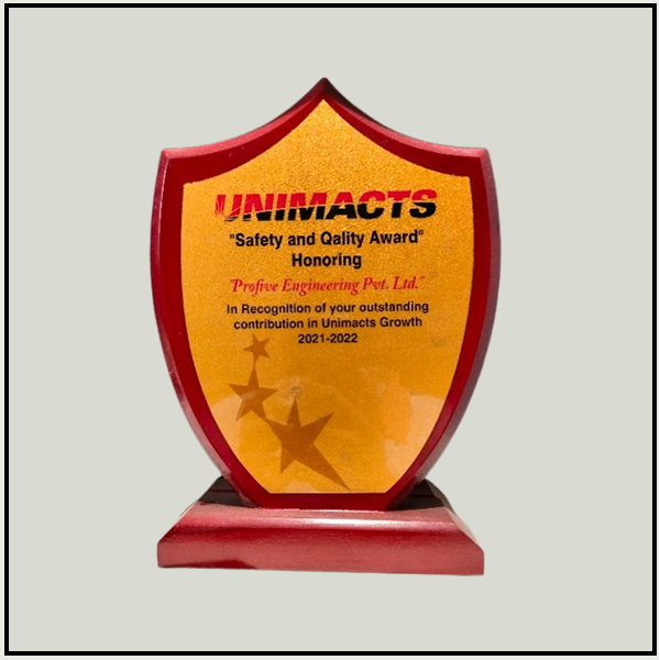 Wooden Plaque Trophy with Base