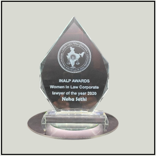 Transparent Crystal Award Trophies