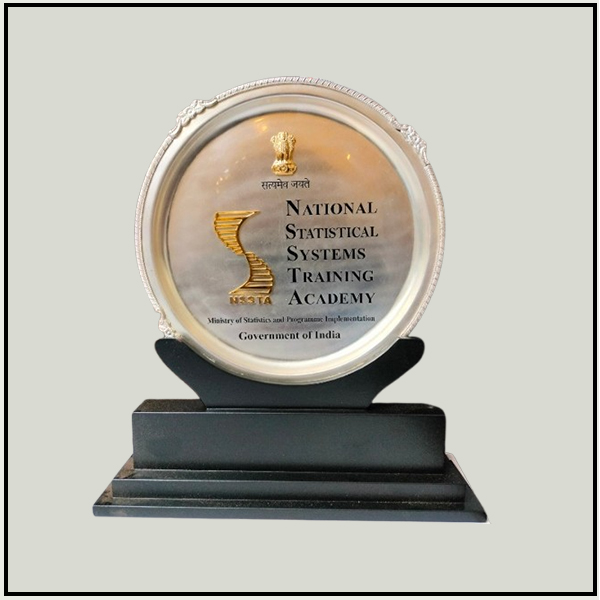Round Silver Plate
