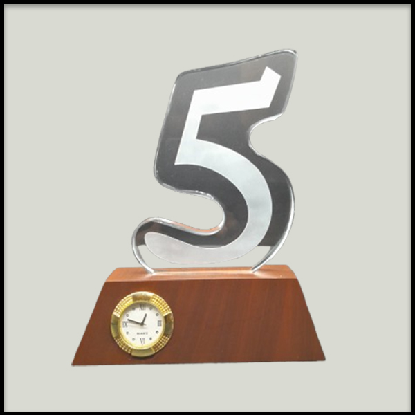 Five Crystal Award