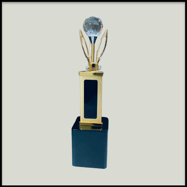 Metal Award with Diamond