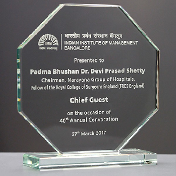 Premium Jade Character Trophy – Diamond Cut Round