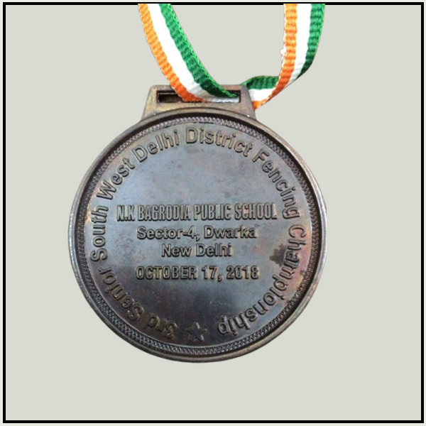 Runner-Up Silver Medal