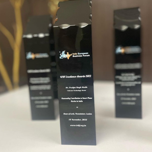 Institutional Recognition Crystal Award